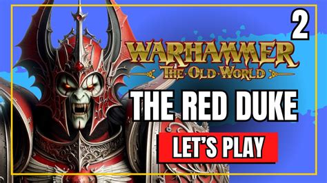 the red duke warhammer 3|Red Duke :: Total War: WARHAMMER III General Discussions.
